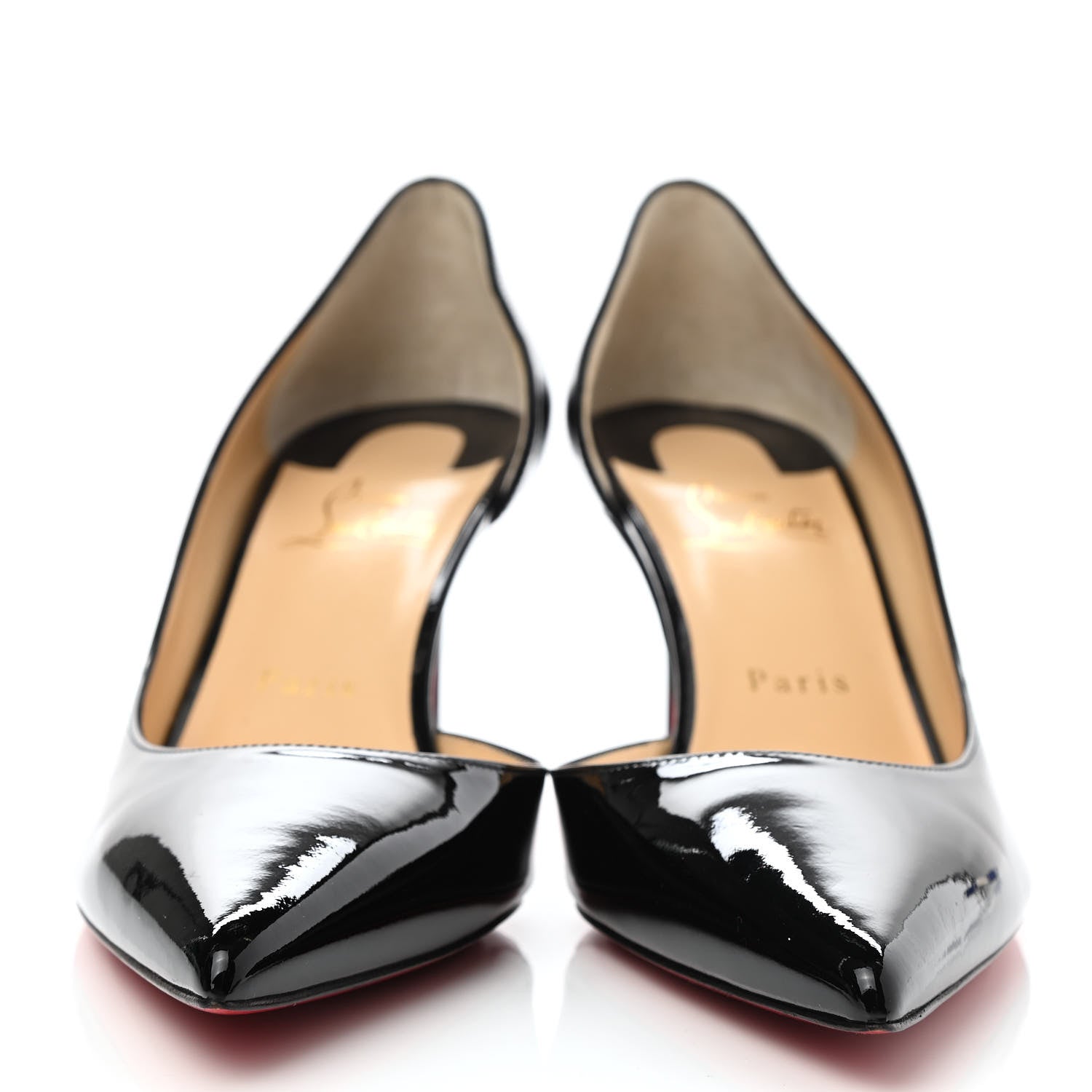 Christian Louboutin Patent Iriza 70 Pumps 39.5 Black 2 of 7