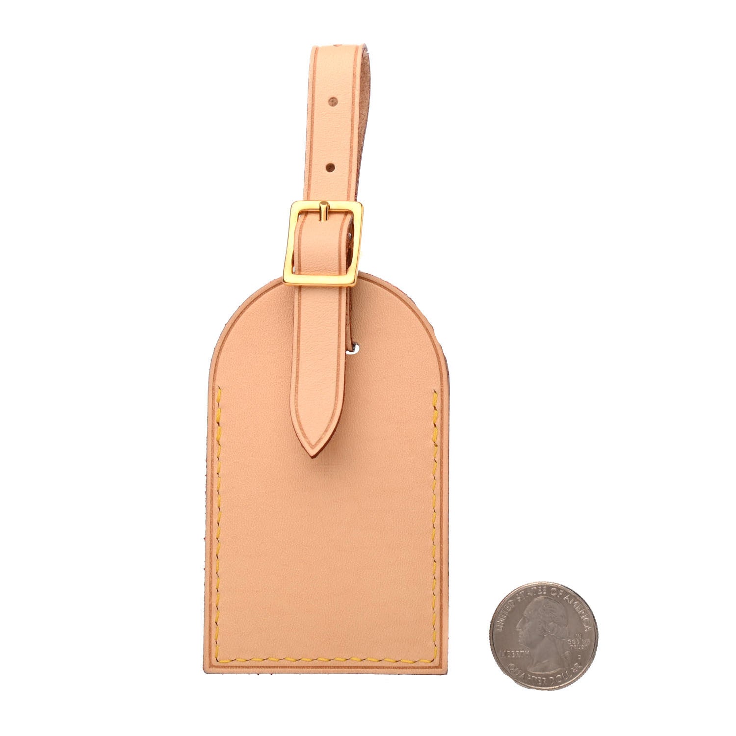 Louis Vuitton Vachetta Heart Luggage Tag 2 of 4