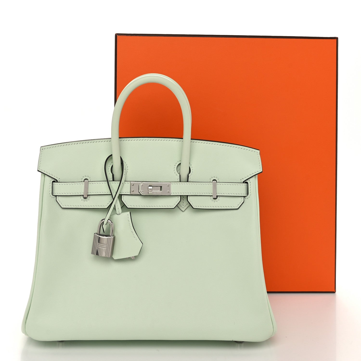 Hermes Swift Birkin 25 Vert Fizz 13 of 13