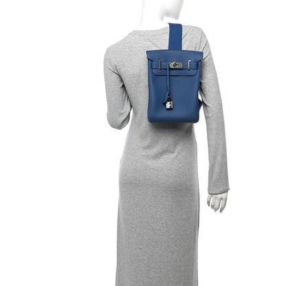 Hermes Togo Hac A Dos PM Backpack Bleu Nuit 2 of 13