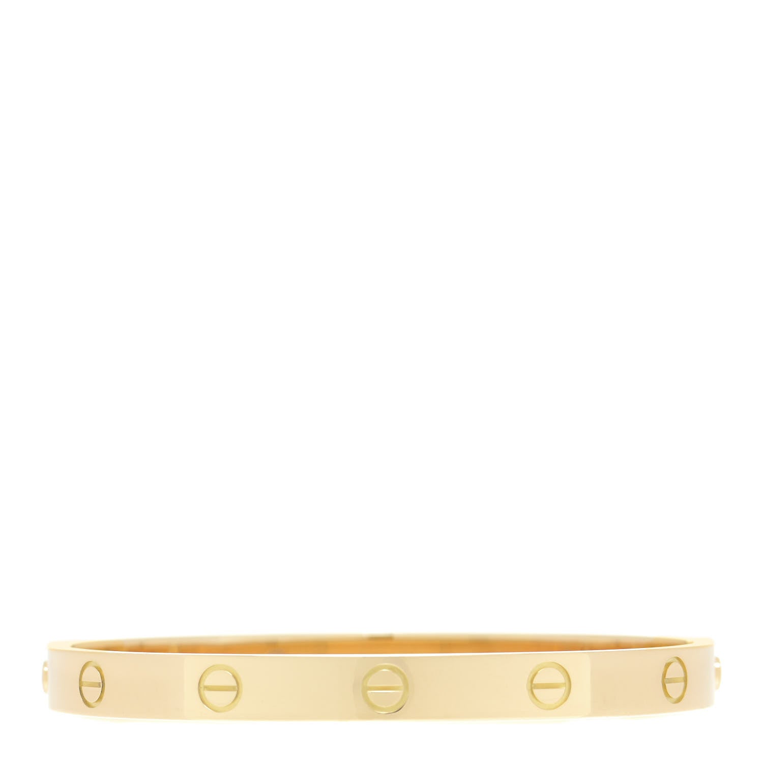 Cartier 18K Yellow Gold LOVE Bracelet 18 1 of 5