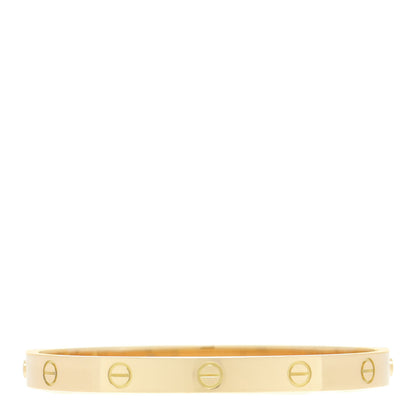 Cartier 18K Yellow Gold LOVE Bracelet 18 1 of 5