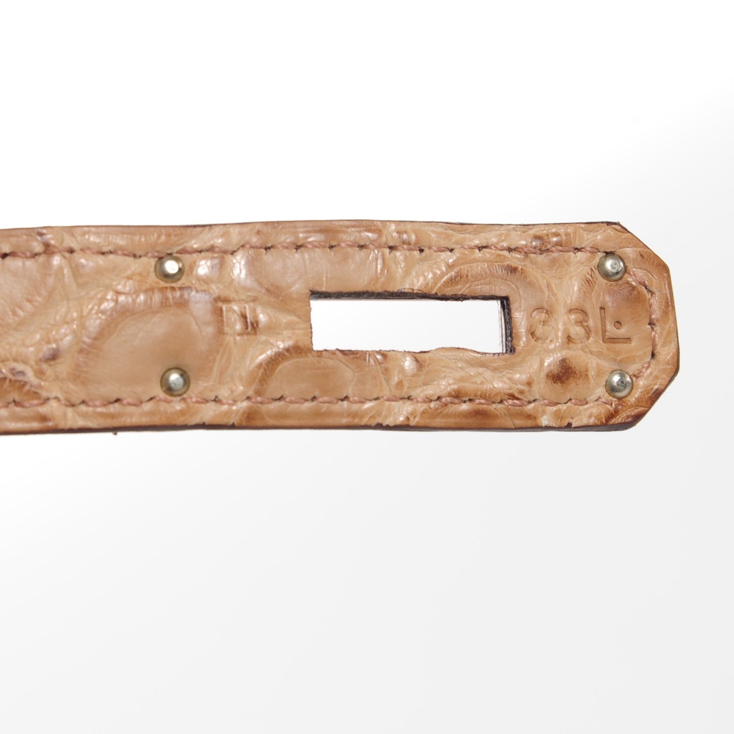 Matte Alligator Birkin 35 Poussiere