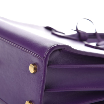 Saint Laurent Calfskin Baby Sac de Jour Purple 15 of 16
