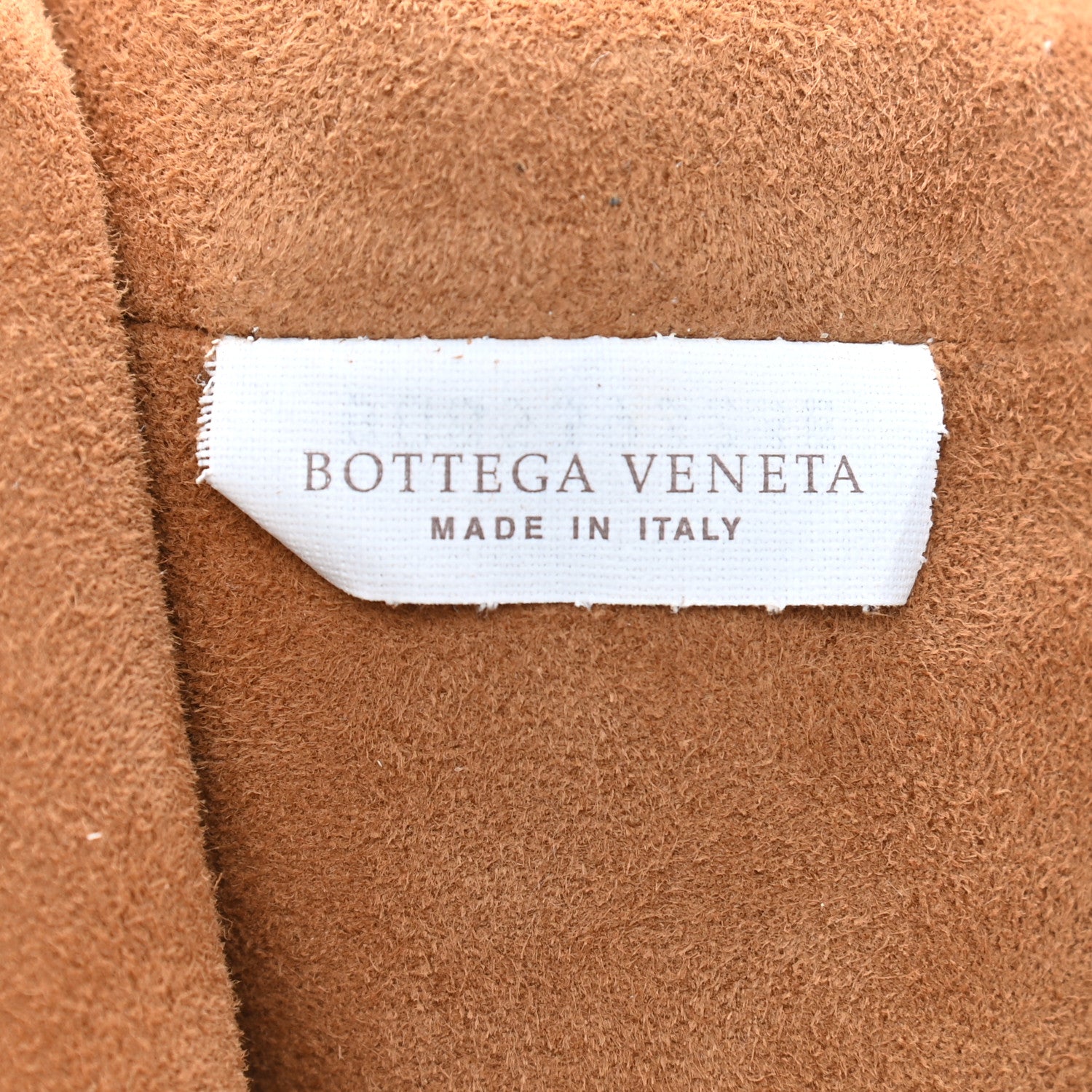 Bottega Veneta Crackled Calfskin The Pouch Oversized Clutch Zabaione 7 of 9