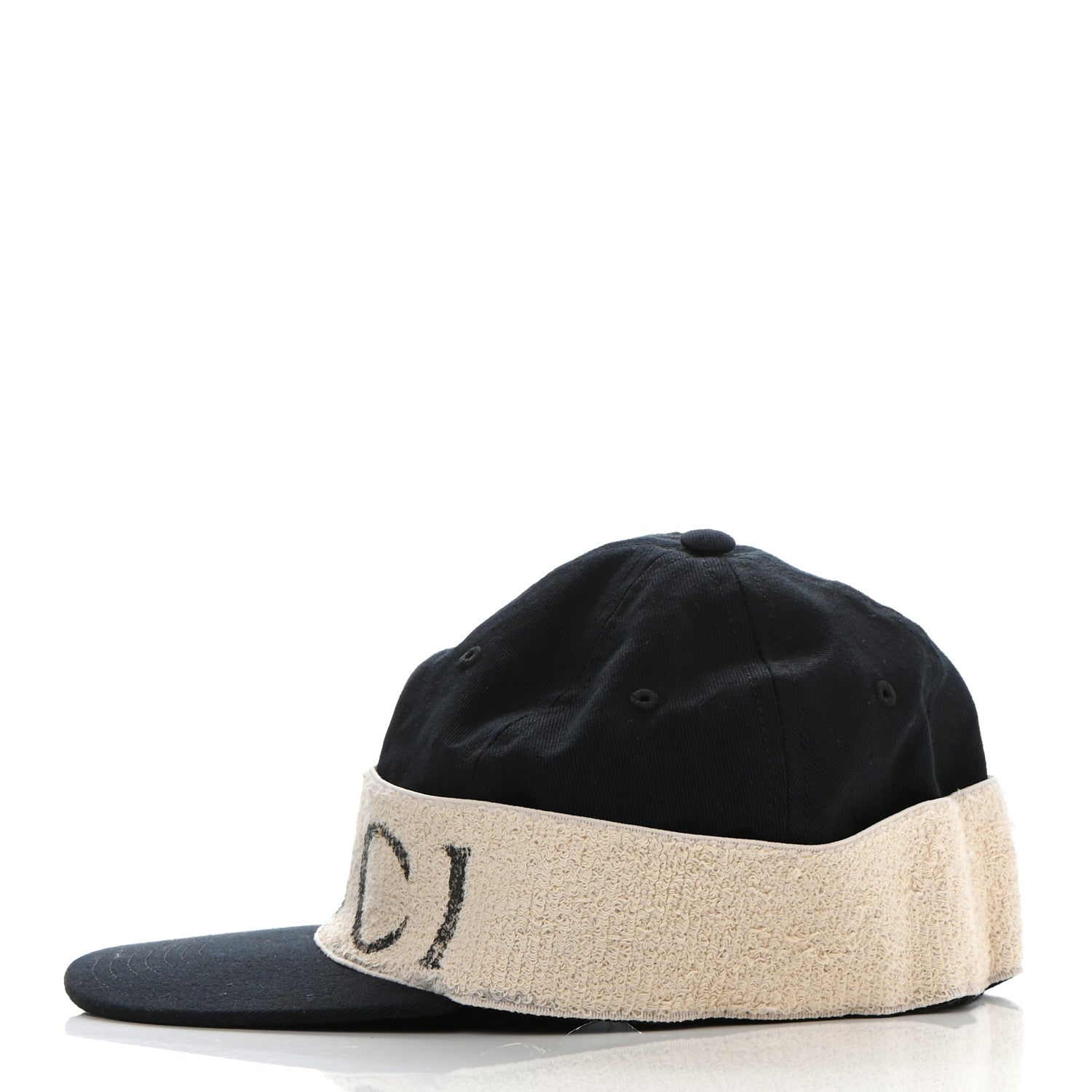 Gucci Gabardine Gucci Headband Baseball Hat M Black 4 of 9