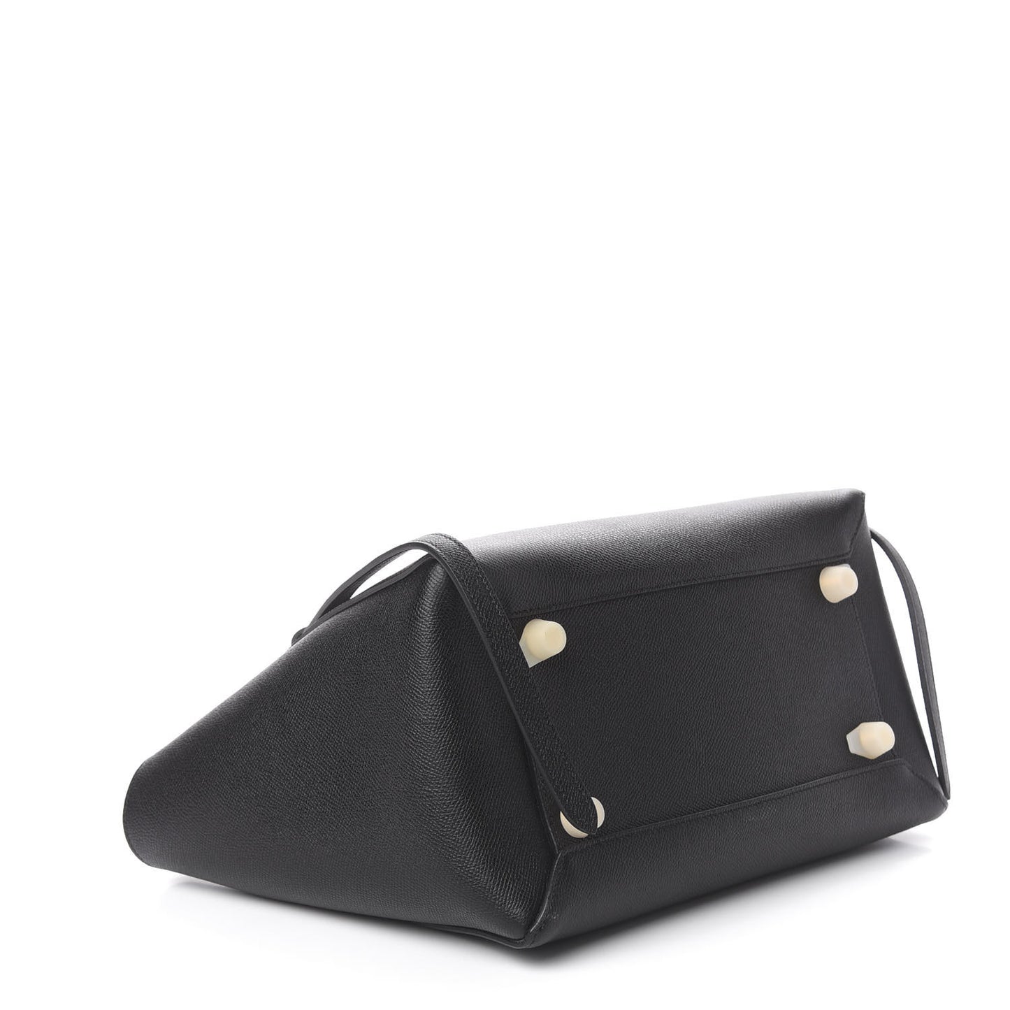 Grained Calfskin Mini Belt Bag Black