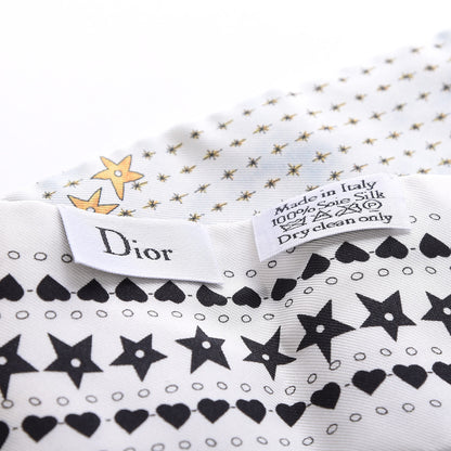 Christian Dior Silk High Priestess Tarot Mitzah Scarf Off White 3 of 3