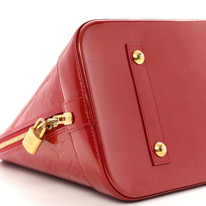Louis Vuitton Vernis Alma GM Pomme D'Amour 9 of 12
