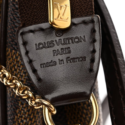 Louis Vuitton LOUIS VUITTON Damier Ebene Eva Clutch 6 of 10