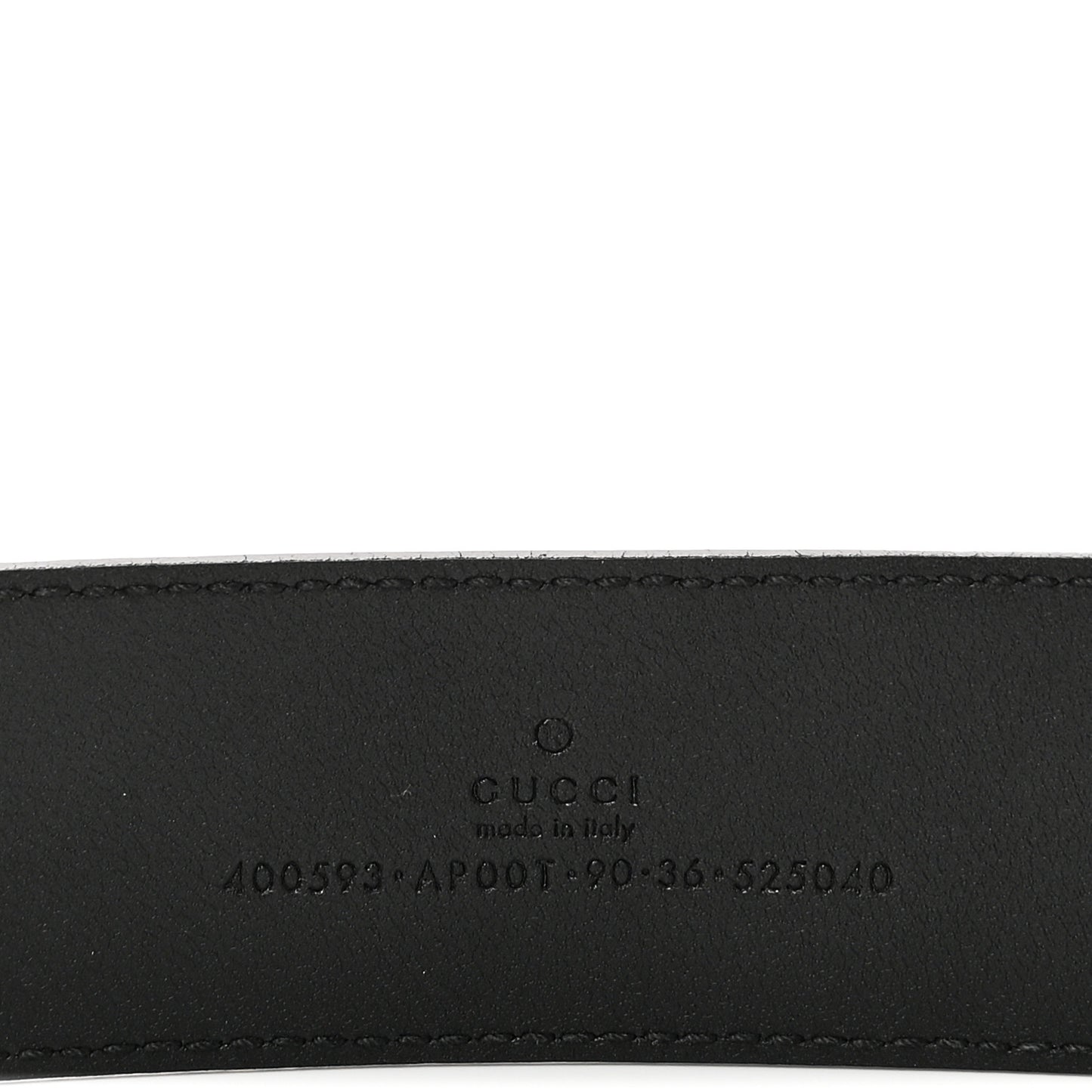Calfskin Double G 40mm Belt 90 36 Black