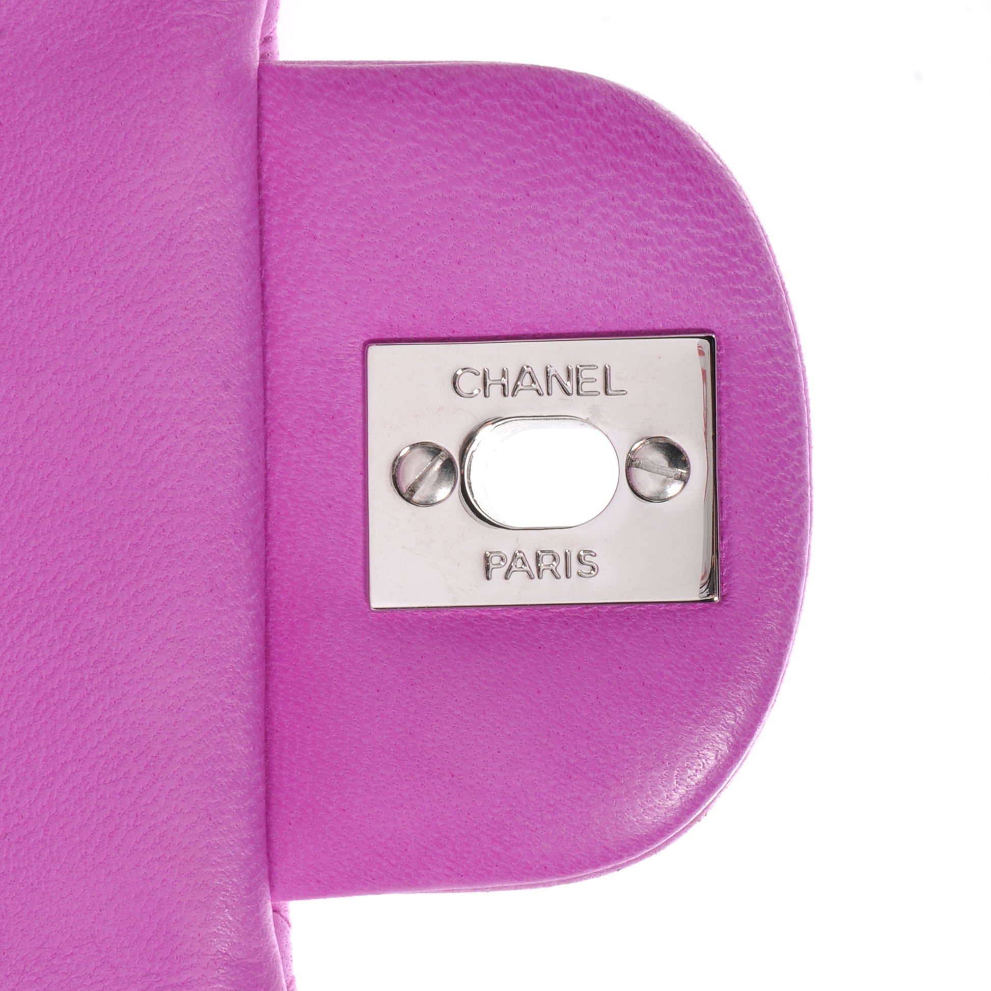 Chanel Lambskin Heart Valentine Medium Flap Fuchsia 8 of 8