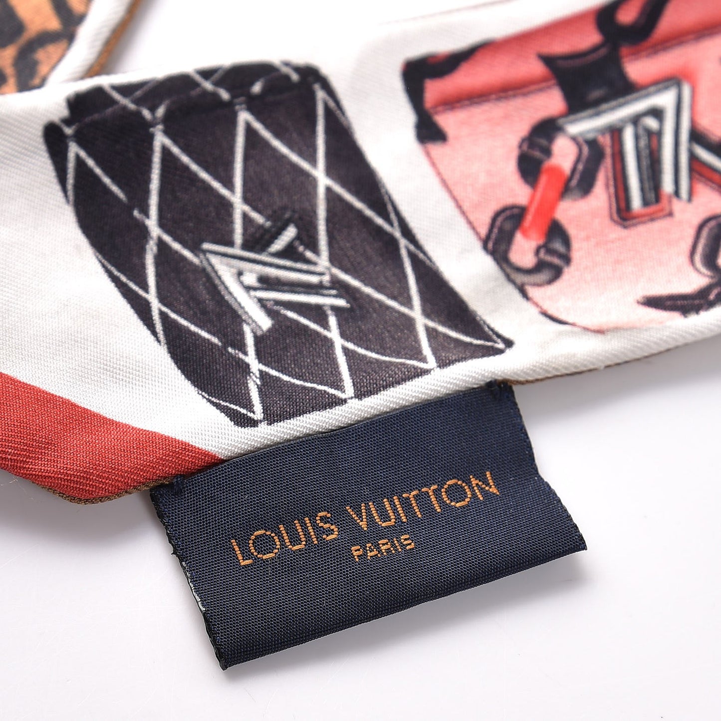 Silk Monogram Tribute To Twist BB Bandeau