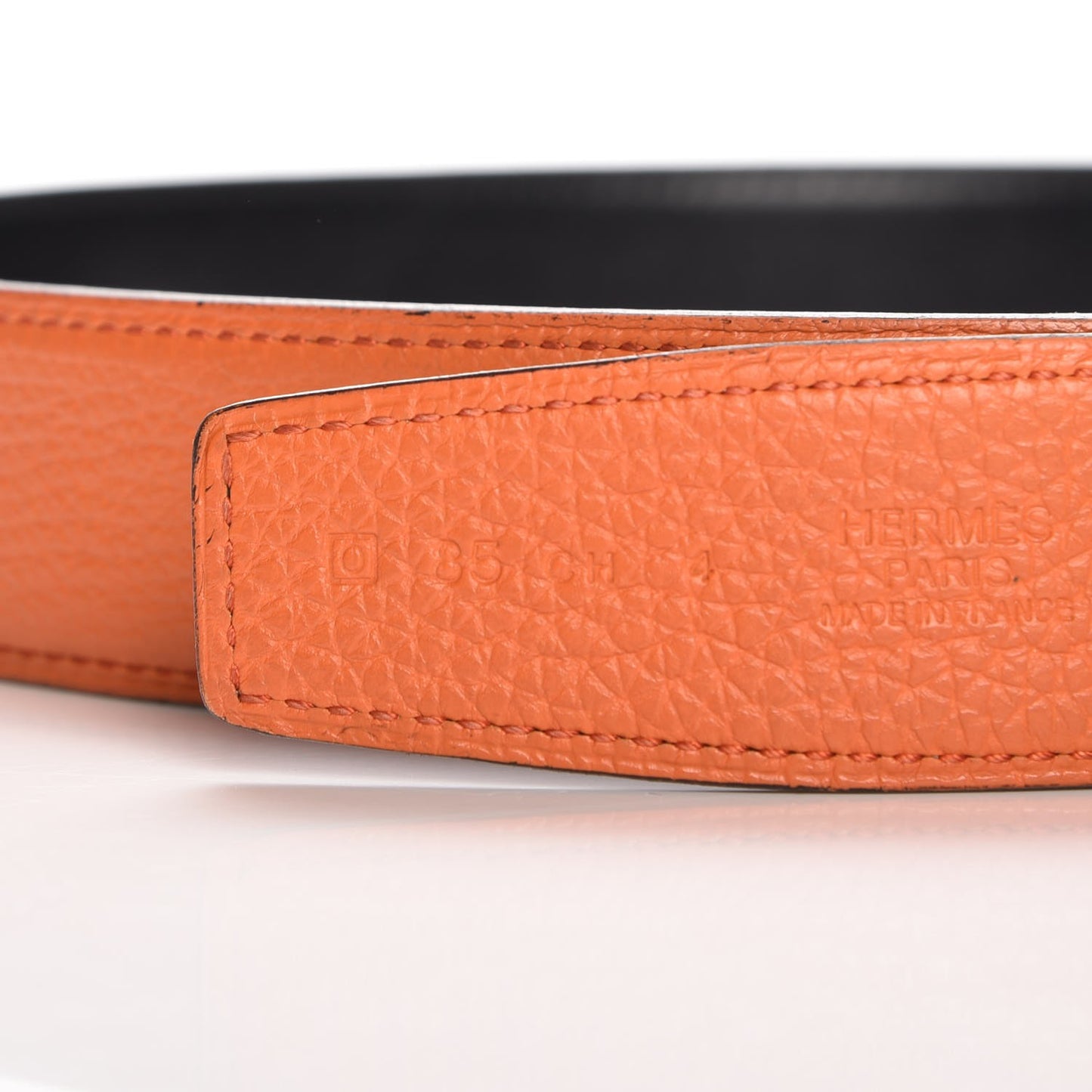 Box Togo 32mm Belt Strap 85 Black Orange