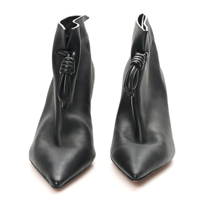 Loewe Calfskin Flamenco Ankle Boots 40 Black 3 of 7