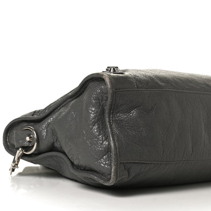 Balenciaga Agneau Silver Metallic Edge Hardware City Gris Cendre 8 of 12