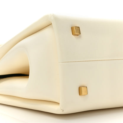 Valentino Garavani Nappa Small One Stud Top Handle Bag Ivory 10 of 16