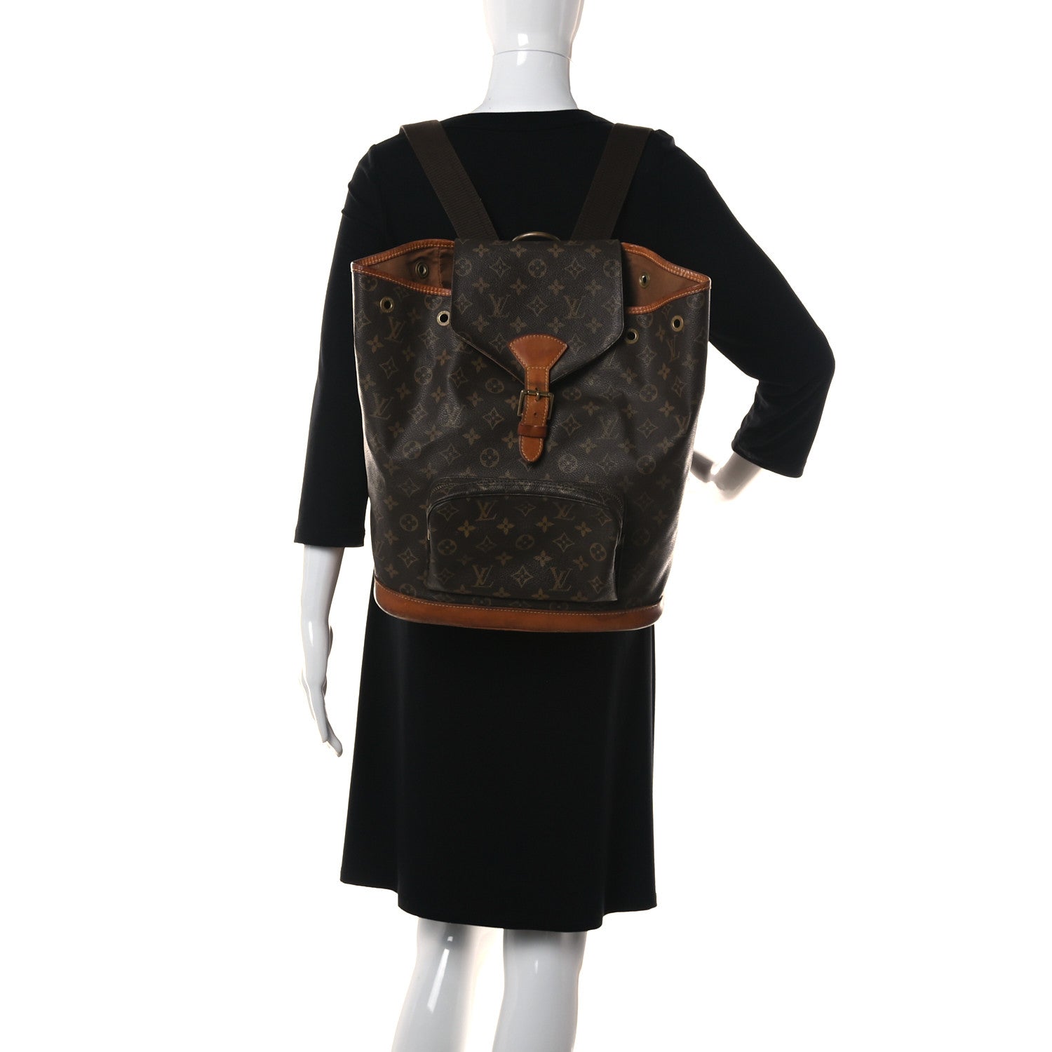 Louis Vuitton Monogram Montsouris GM Backpack 2 of 17