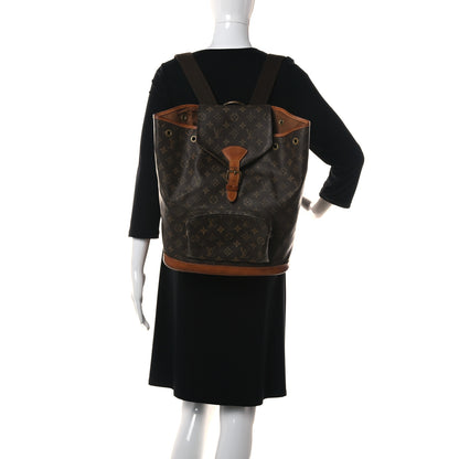 Louis Vuitton Monogram Montsouris GM Backpack 2 of 17
