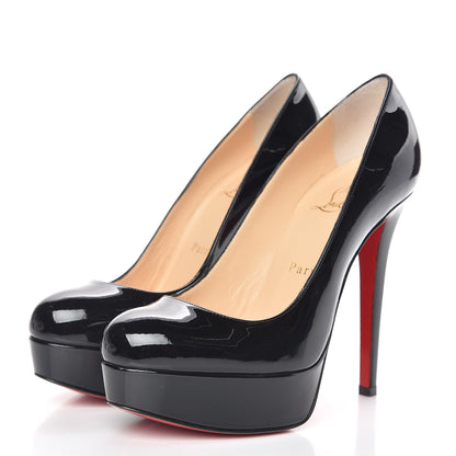 Christian Louboutin Patent Bianca 140 Pumps 36 Black 3 of 7