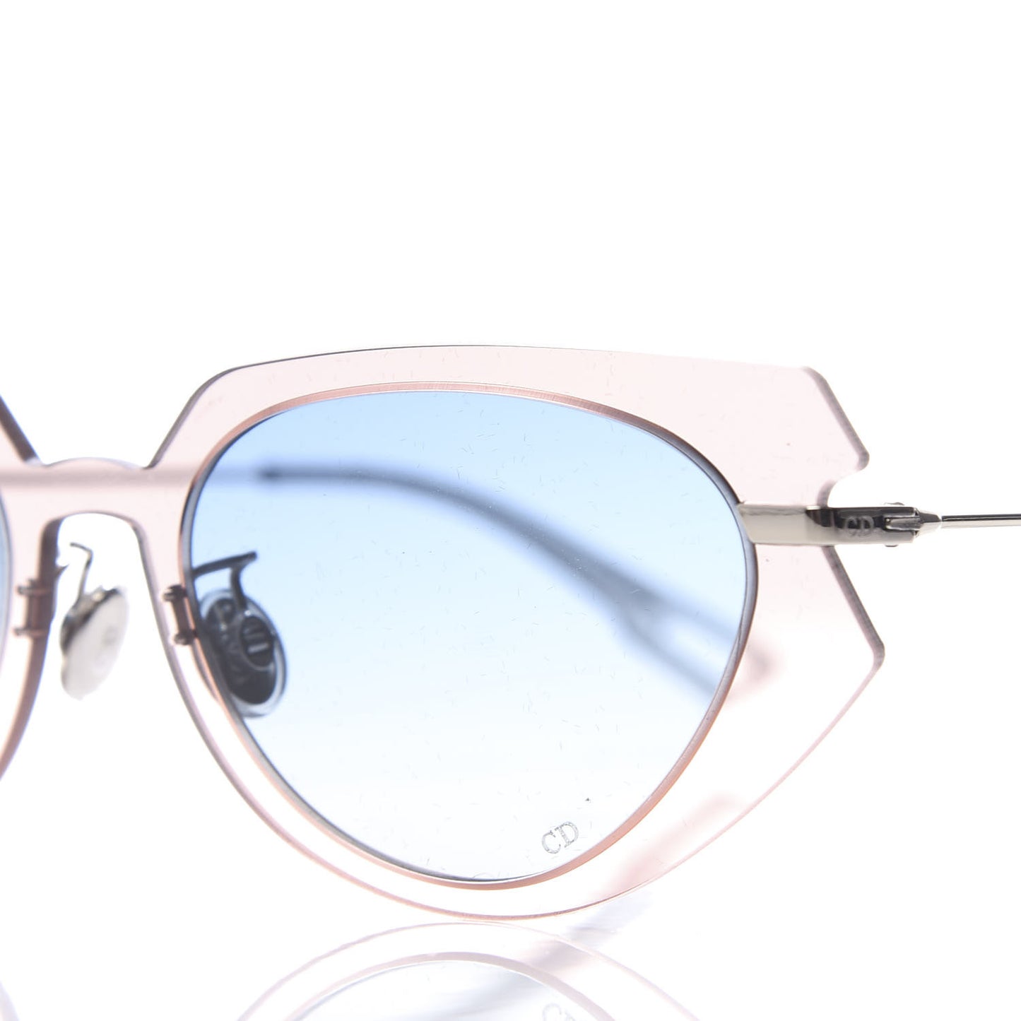 Cat Eye Attitude 2 Sunglasses Pink Blue