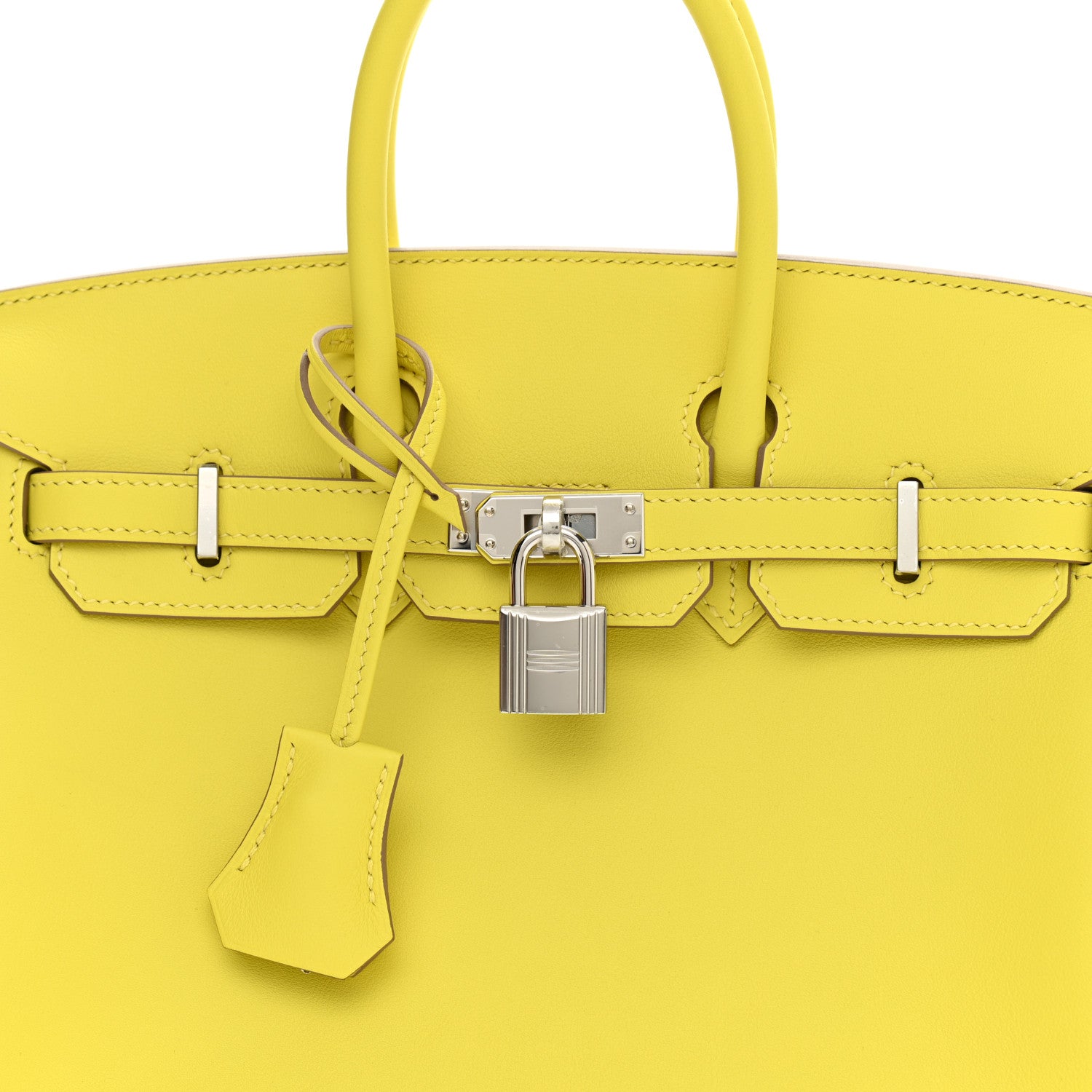 Hermes Swift Birkin 25 Lime 8 of 10
