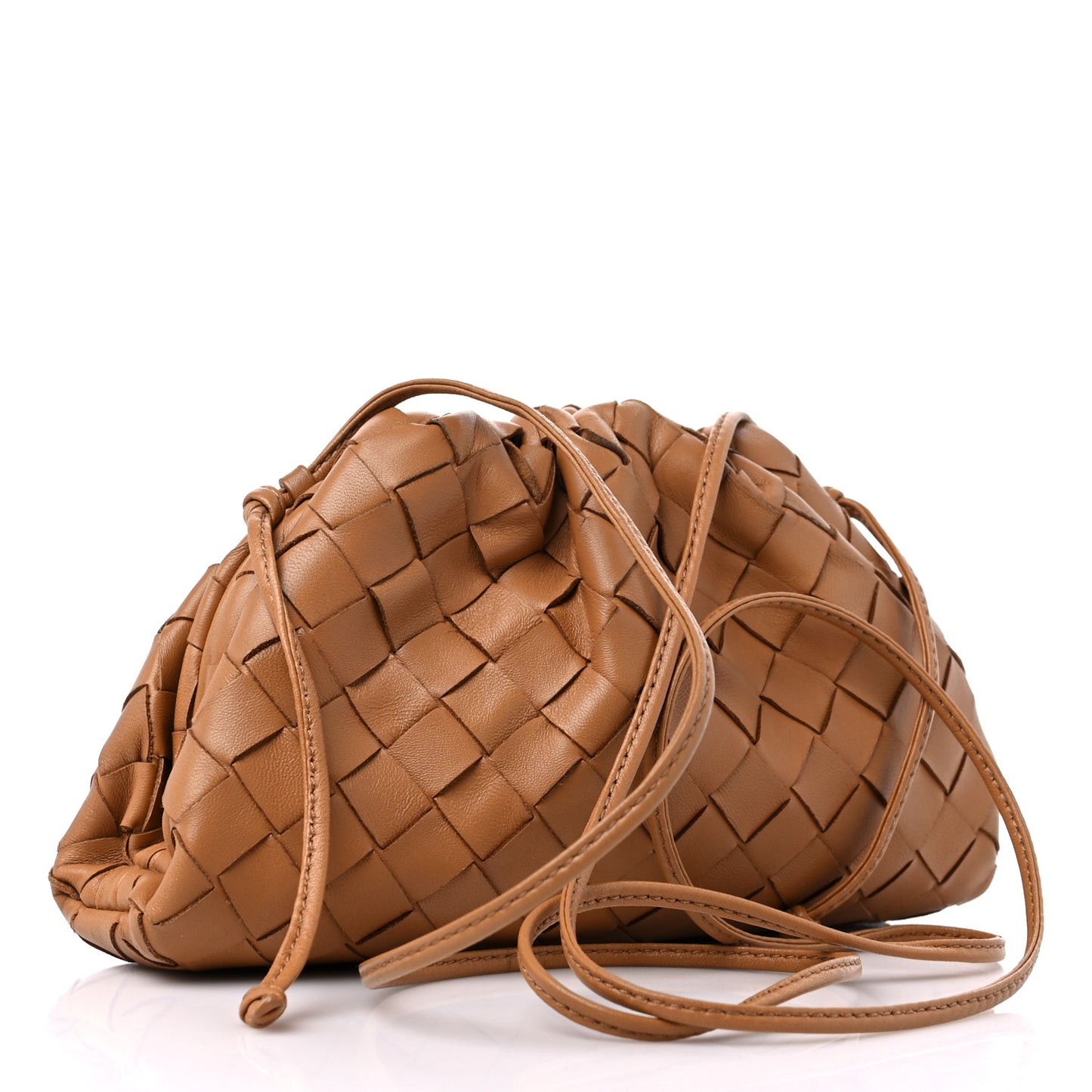 Nappa Intrecciato The Mini Pouch Carmel