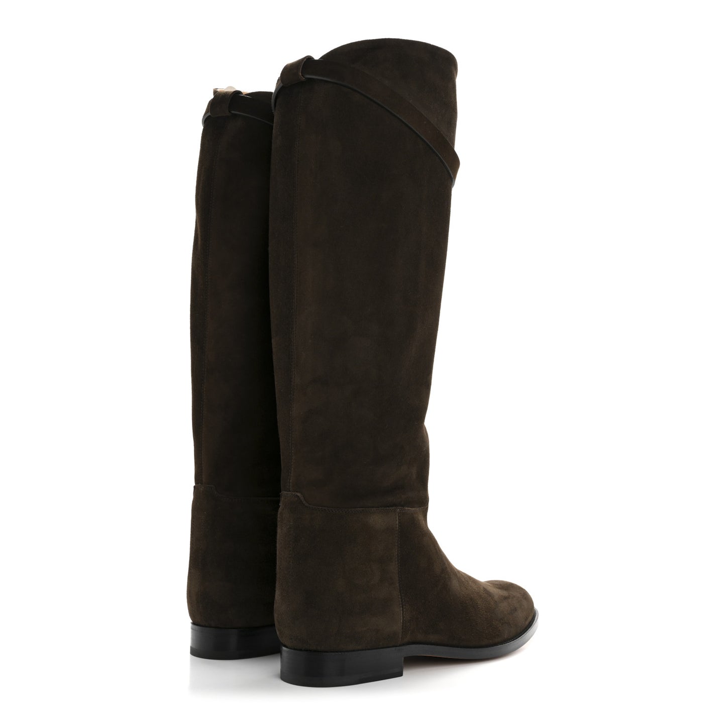 Suede Kelly Jumping Boots 39 Ecorce