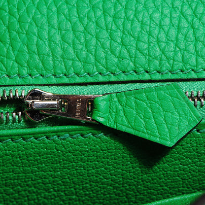 Hermes Taurillon Clemence Kelly Retourne 28 Bambou Bamboo 15 of 26