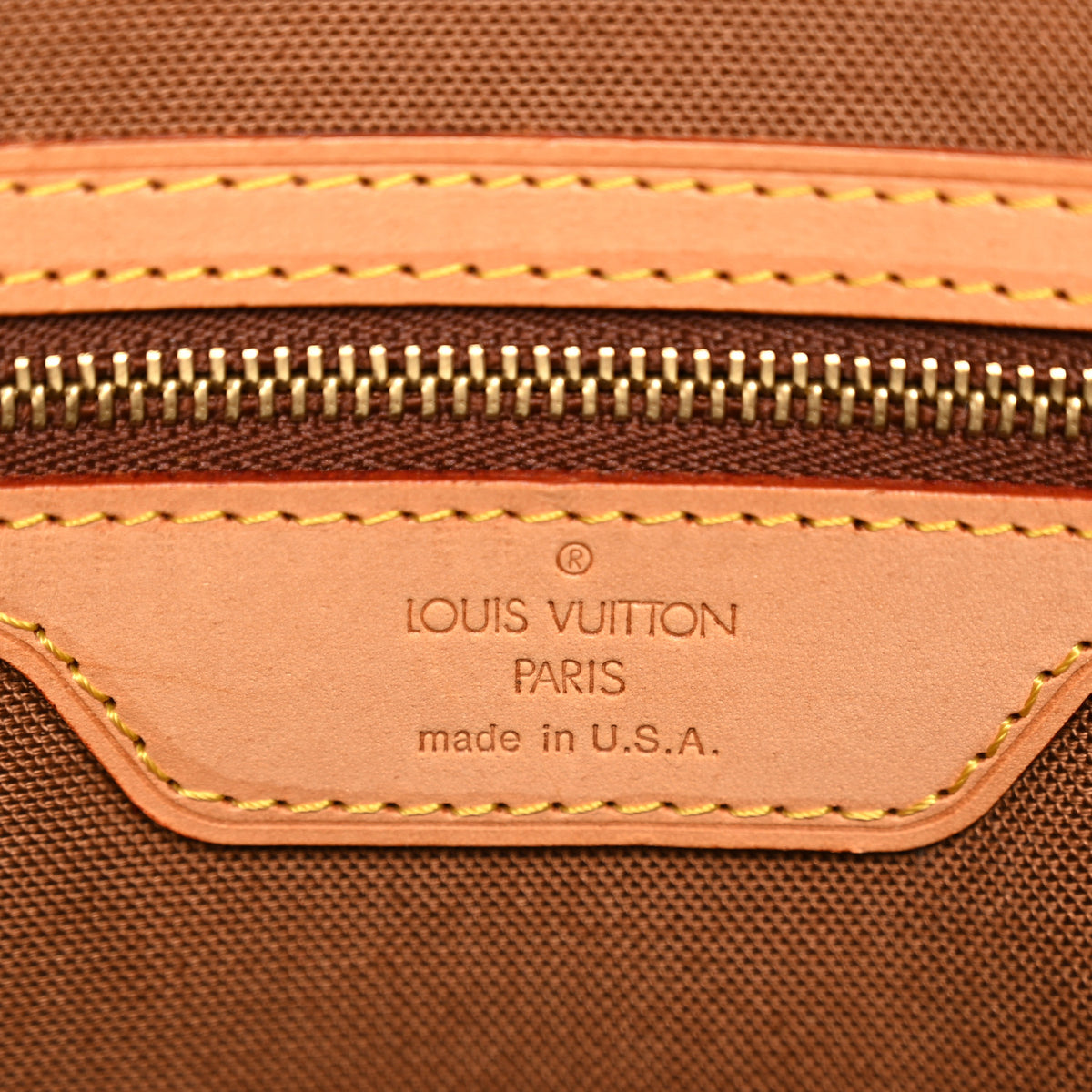 Louis Vuitton Monogram Cabas Mezzo 6 of 12