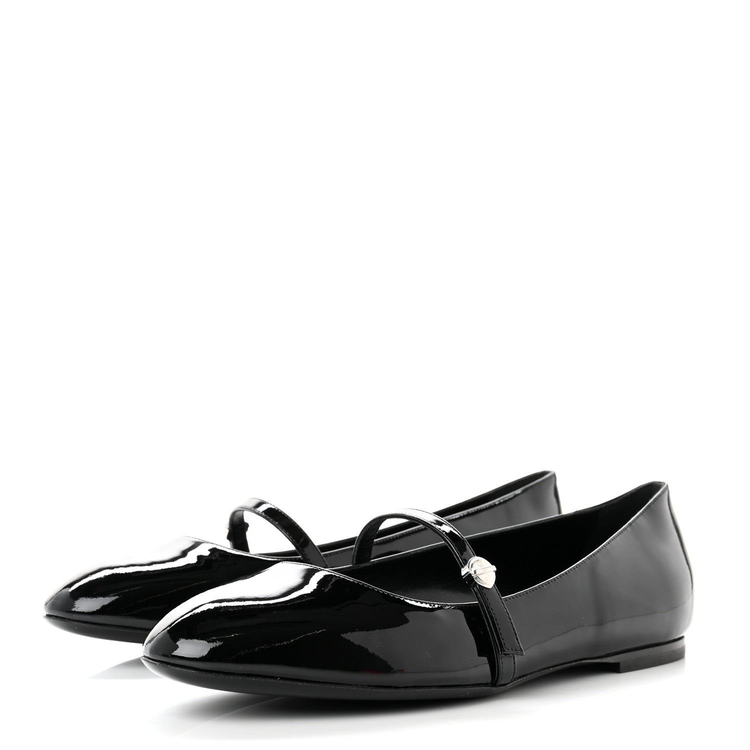 Louis Vuitton Patent Uniformes Ballerina Flat 39.5 Black 3 of 8