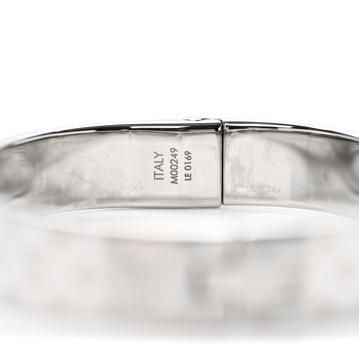 Palladium Monogram Nanogram Cuff S