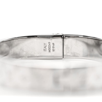 Louis Vuitton Palladium Monogram Nanogram Cuff S 5 of 6