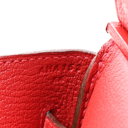 Hermes Togo Birkin 35 Rouge Vif 7 of 16