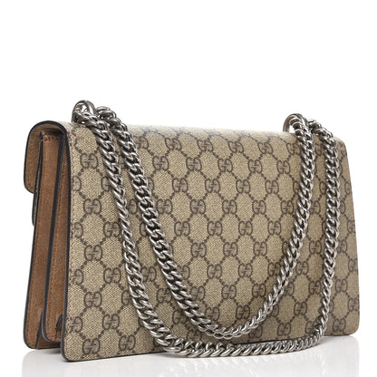 Gucci GG Supreme Monogram Small Dionysus Shoulder Bag Taupe 4 of 11