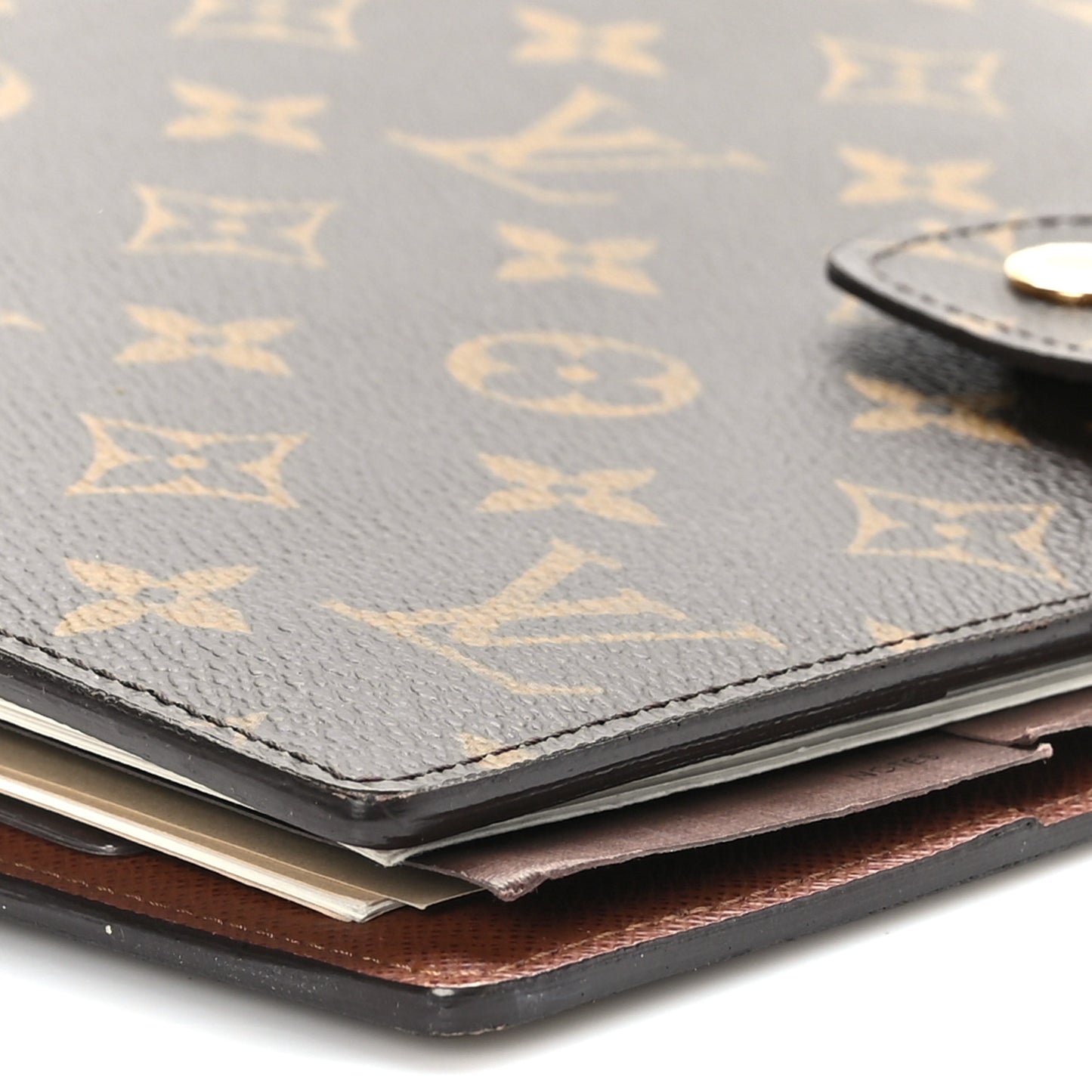Monogram Large Ring Agenda Cover