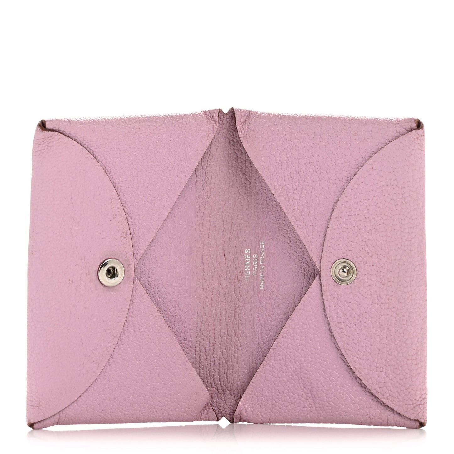 Chevre Mysore Calvi Card Case Mauve Sylvestre