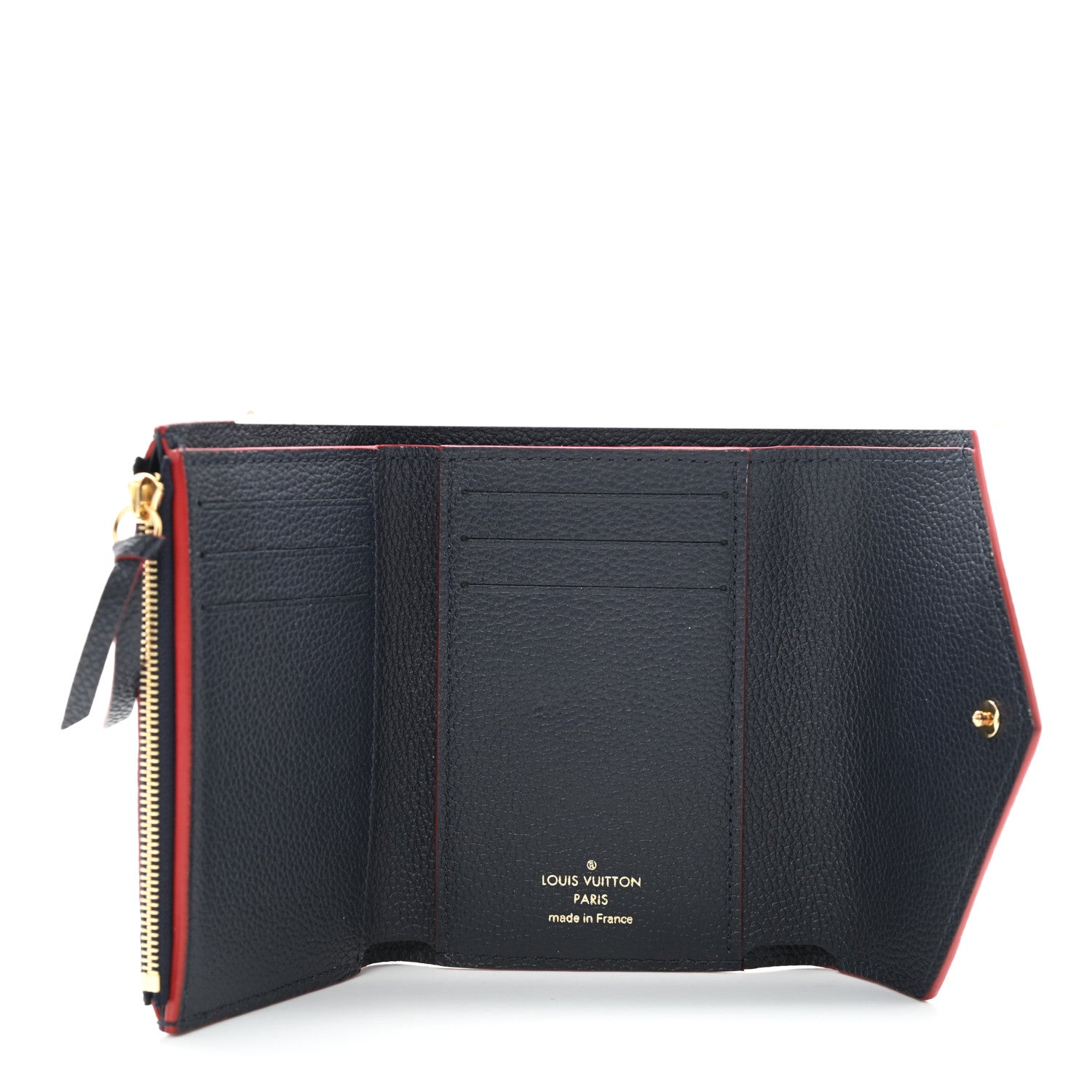 Louis Vuitton Empreinte Victorine Wallet Marine Rouge 5 of 6