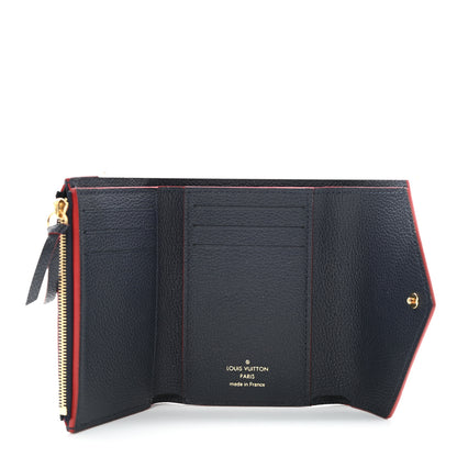Louis Vuitton Empreinte Victorine Wallet Marine Rouge 5 of 6