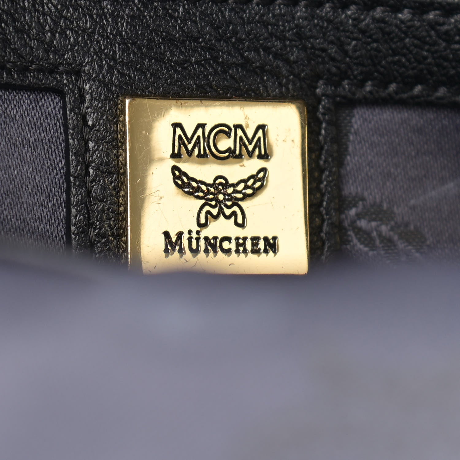 MCM Visetos Studded Small Stark M Backpack Black 6 of 11