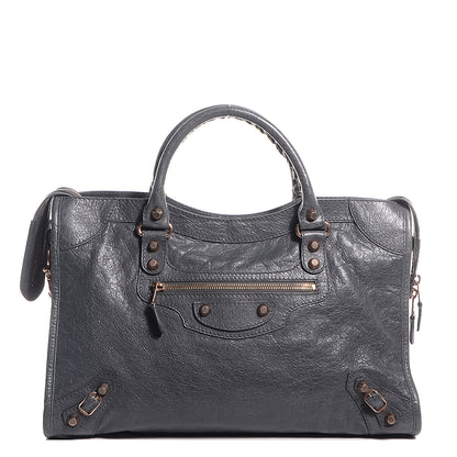Balenciaga Agneau Giant 12 Rose Gold Hardware City Gris Tarmac 1 of 11