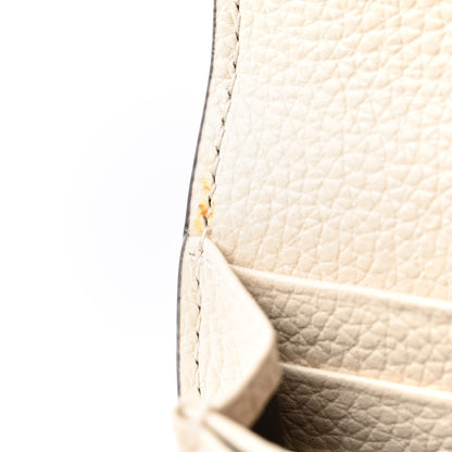 Gucci Grainy Calfskin Zumi Continental Wallet Vintage White 9 of 10