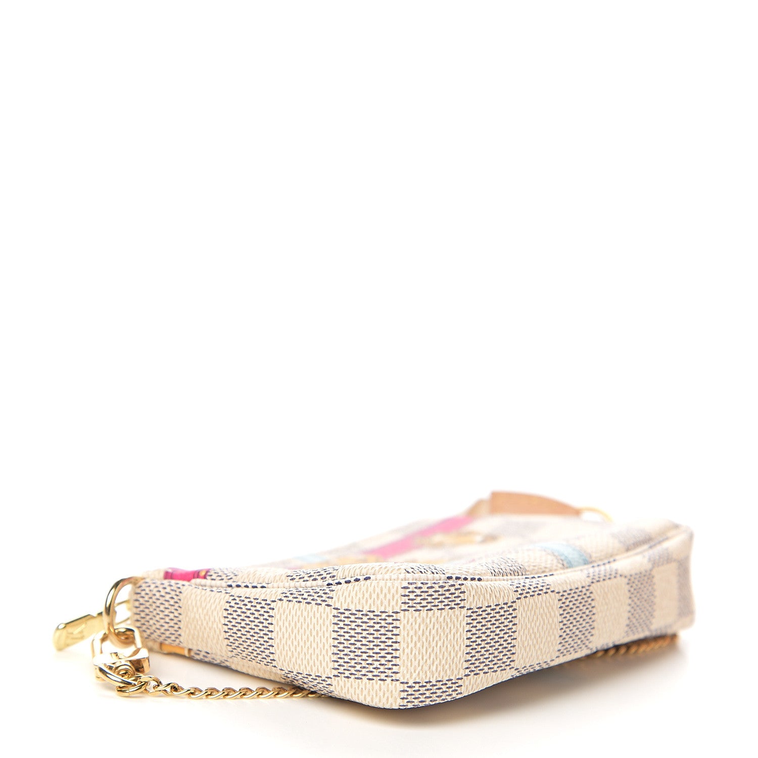 Louis Vuitton Damier Azur Summer Trunks Miami Mini Pochette Accessories 4 of 8