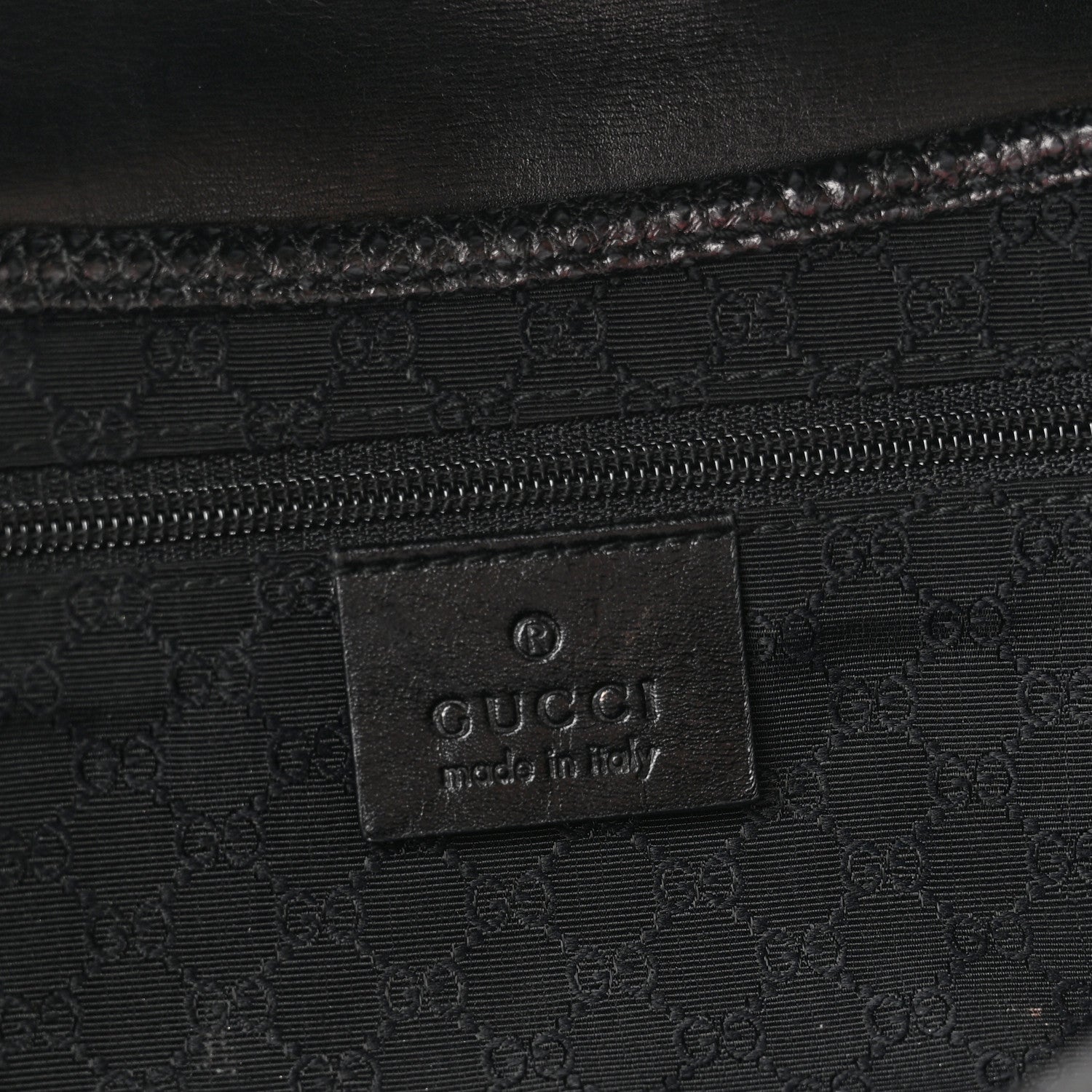 Gucci Snakeskin Small Jackie O Hobo Black 5 of 8