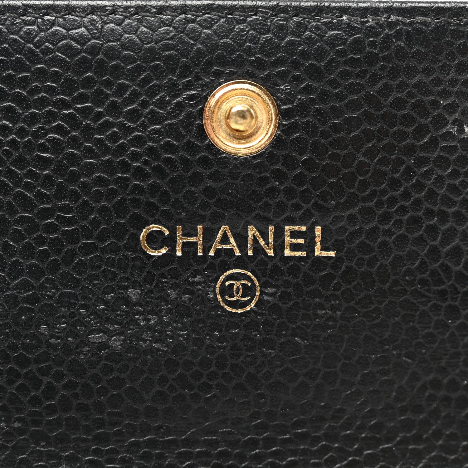 Chanel Caviar Quilted Flap Card Holder Black 6 of 11