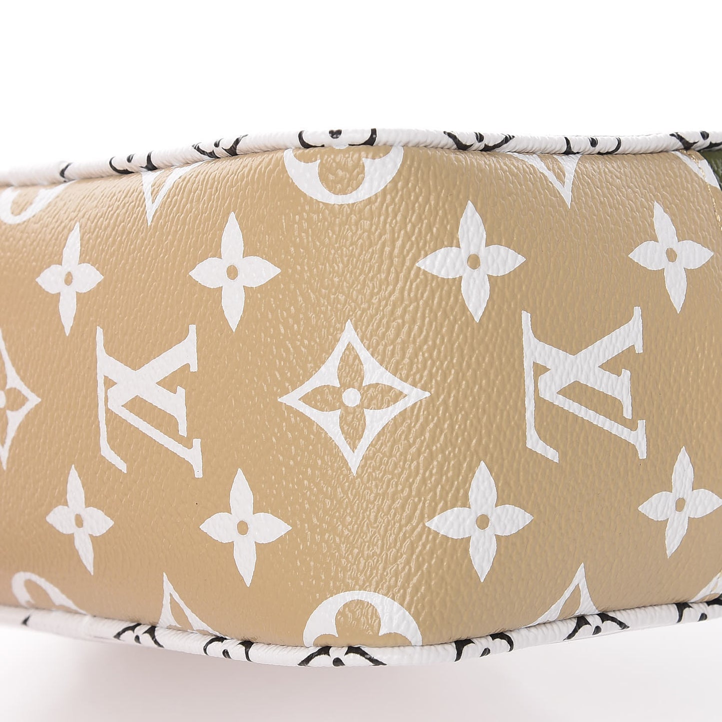Monogram Giant Beach Pouch Kaki