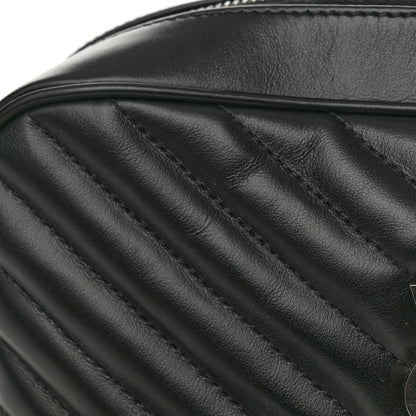 Saint Laurent Calfskin Matelasse Monogram Lou Camera Bag Black 14 of 14