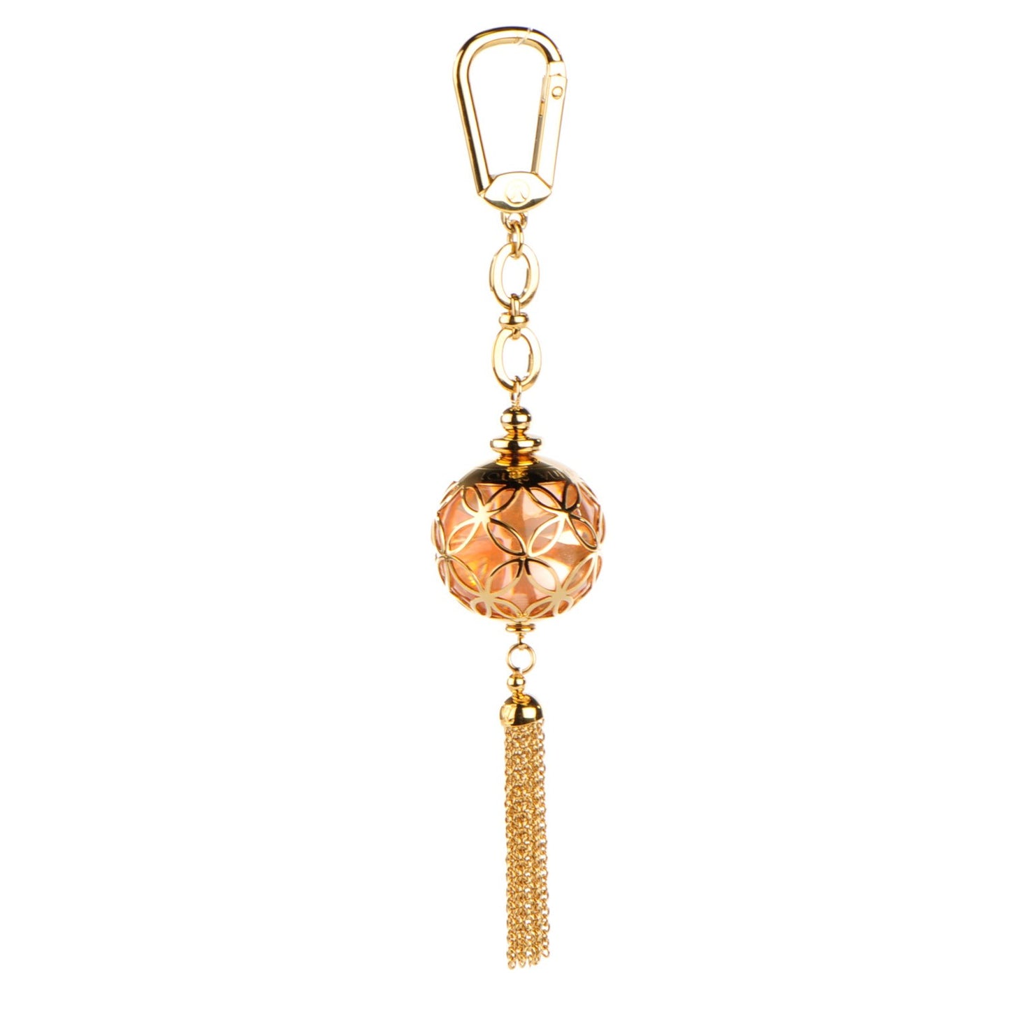 Ice Ball Ball Charm Gold