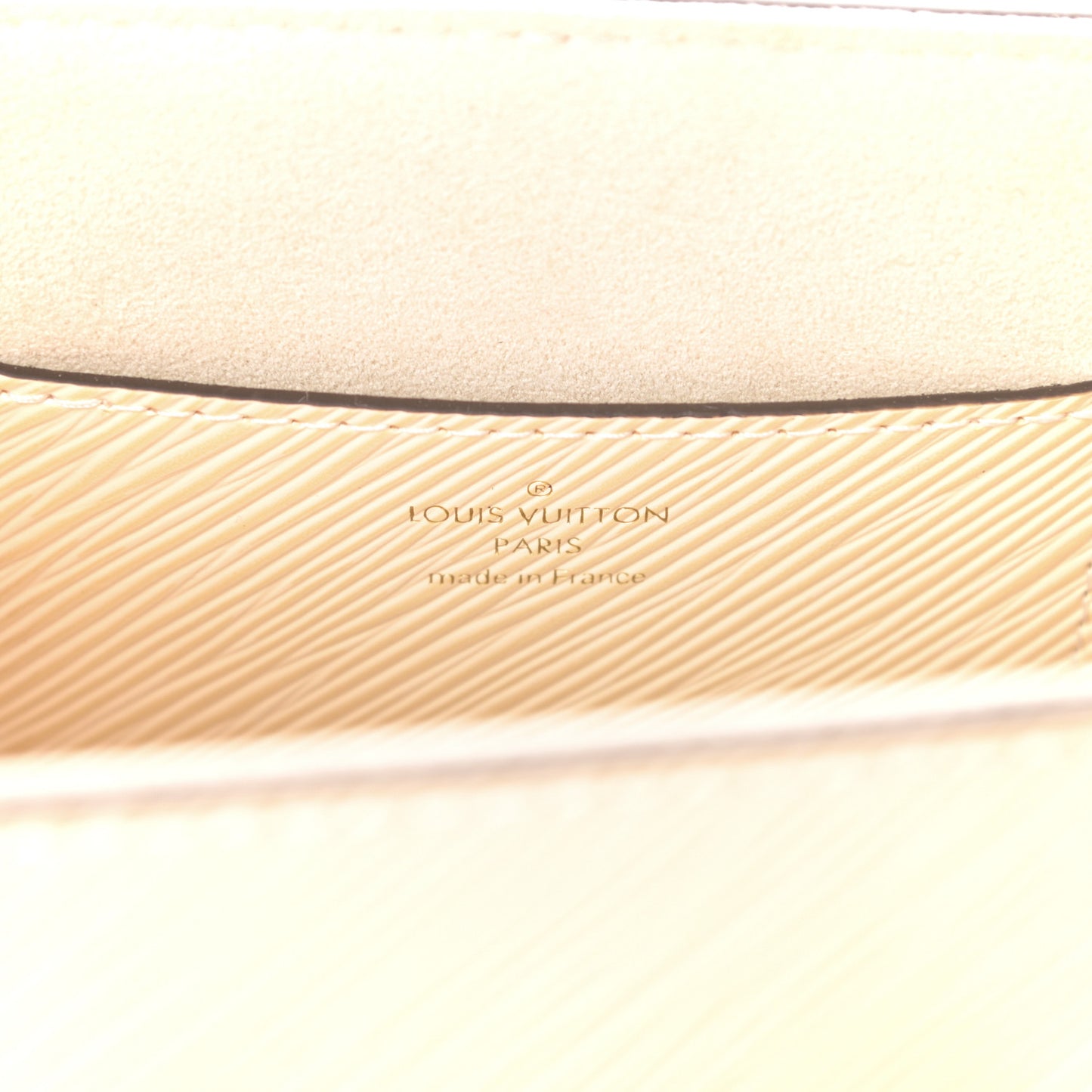 Monogram Epi Teddy Twist MM Creme