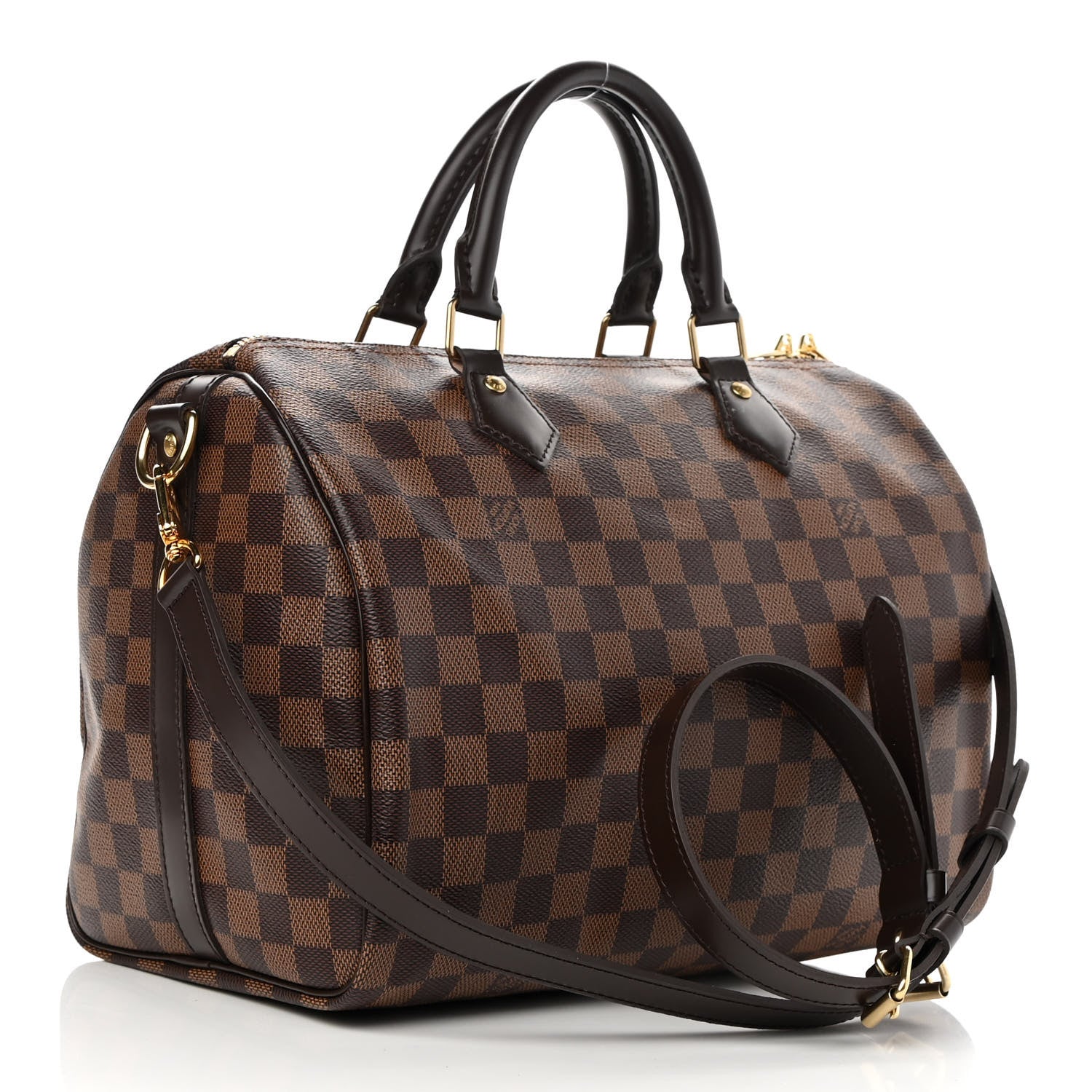 Louis Vuitton Damier Ebene Speedy Bandouliere 30 3 of 10